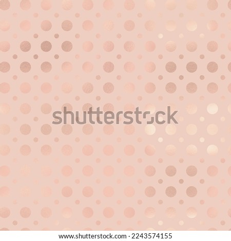 Great metalline splendor pattern backdrop - pale pink polka dot background - rosy luxe texture
