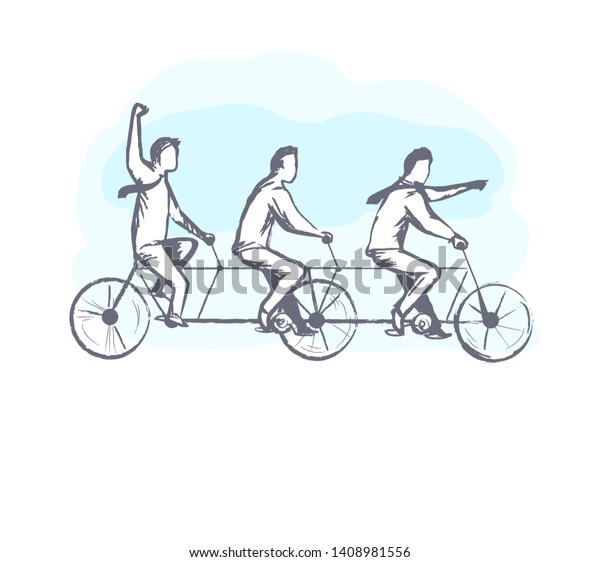 bike for three persons