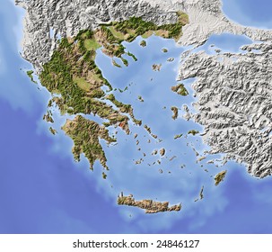 Topographic Map Of Ancient Greece Greece Topographical Map Images, Stock Photos & Vectors | Shutterstock