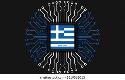 Greece technology, microchip, global trade, resources, artificial intelligence