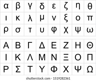 Greek Alphabet Images Stock Photos Vectors Shutterstock
