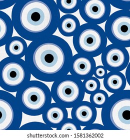 Greek eye pattern to envelop you in total protection.