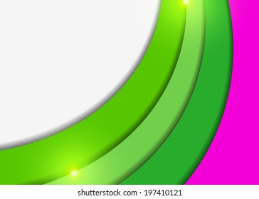 Green abstract background