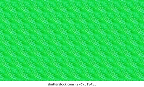 Green abstract background with smooth wave texture, flowing diagonal motion, and elegant surface detail.