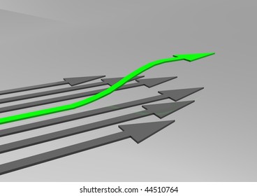 green arrow - 5