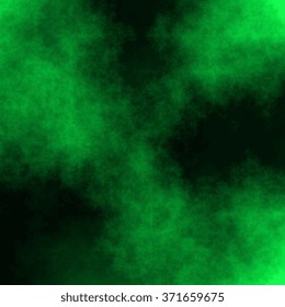 green and black clouds pattern - abstract watercolor background