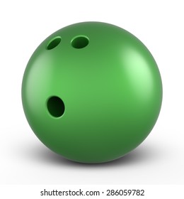 Green Bowling Ball