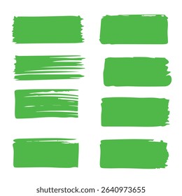 Green brush frame for text insertion JPG