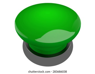 Green Buzzer Button