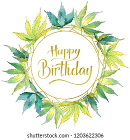 Cannabis Birthday Images Stock Photos Vectors Shutterstock