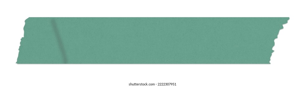 Green Canvas Fabric Washi Sticky Tape