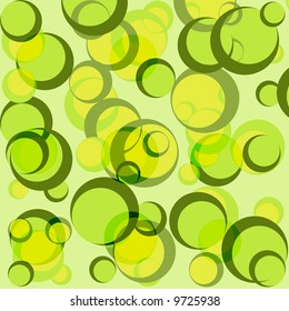 green circle background