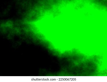 green clouds are likely when thunderstorm with heavy rain