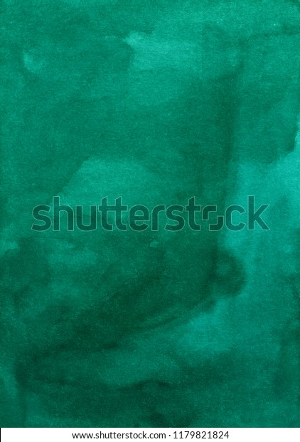 緑の深い背景 水彩抽象的エメラルド緑の背景 アクアレルビンテージ