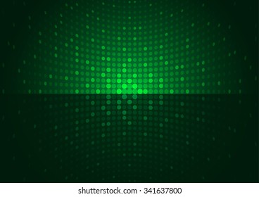 Green Disco Background