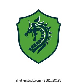 Green Dragon Logo For Company