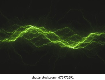 Green Energy, Abstract Lightning Background