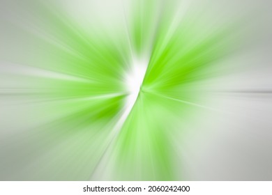 Green explosive flash of light with grey vignette