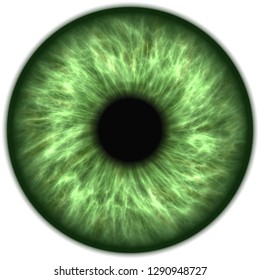 Green Eye Pupil Iris