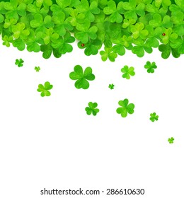 7,933 4 leaf clovers borders frames Images, Stock Photos & Vectors ...