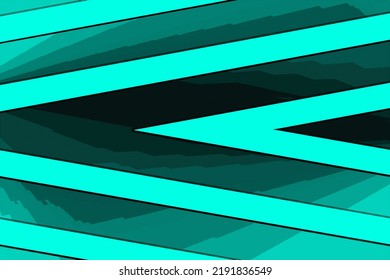 Green Fast Speed Cyber Racer Motor Road Retro Style Backdrop Gradation Background