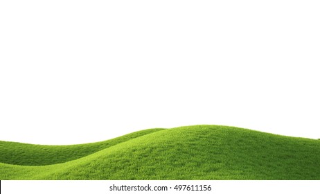 Green Field 3d Rendering Stock Illustration 497611156 | Shutterstock