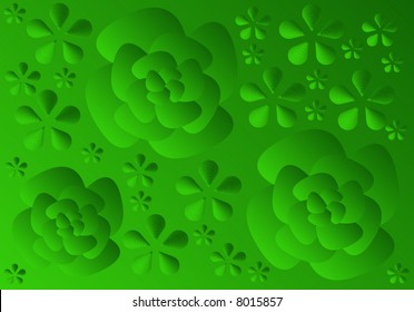 green flowers