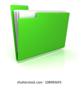 Green Folder Documents Stock Illustration 108983693 | Shutterstock