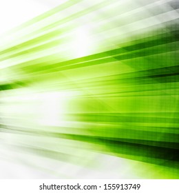 Green Futuristic Abstract Background