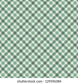 Green Gingham Fabric Background That Seamless Stock Illustration