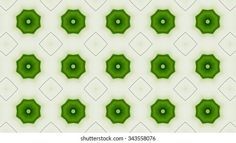 Green glassy background