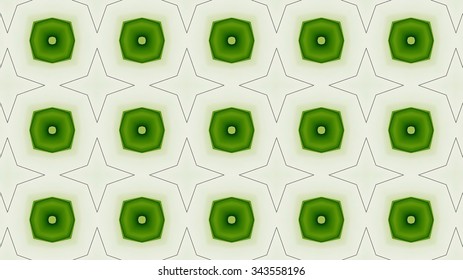 Green glassy background