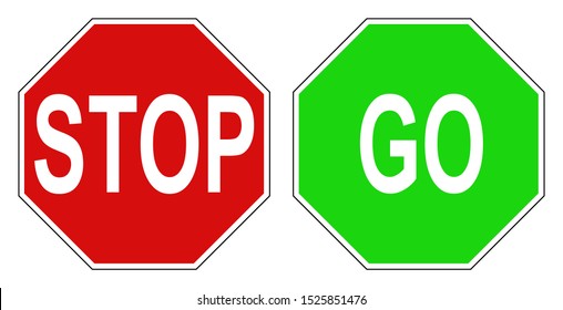 Go Stop Images Stock Photos Vectors Shutterstock