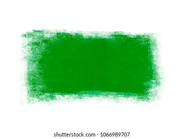 Green Graphic Color Patches Brush Strokes Stock Illustration 1660767640