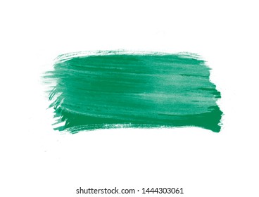 Green Graphic Color Patches Brush Strokes Stock Illustration 1444303061 ...