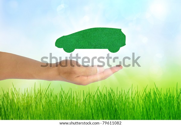 green grass car\
concept