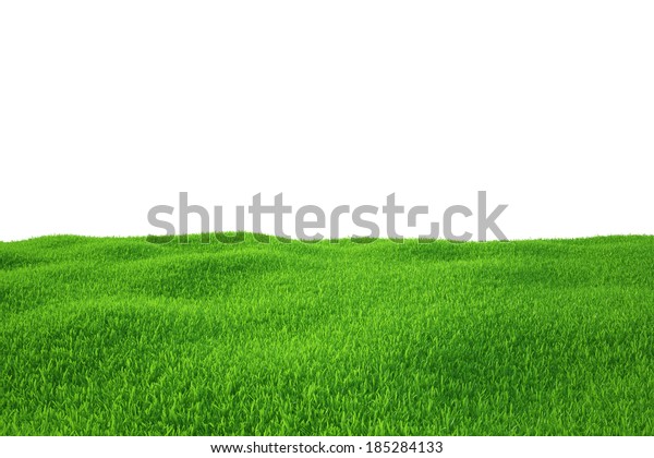 緑の草原 自然の背景 草原を空に のイラスト素材