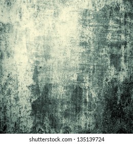 Green Grunge Rough Texture ; Abstract Background