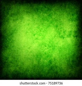 Green Grunge Template