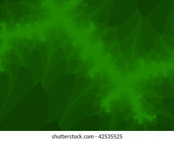 Green leaves background illustration