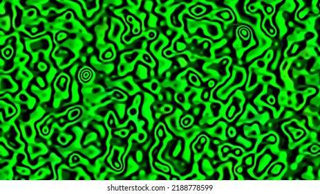 Green Liquid Grunge Abstract Background Texture. CRT Contrast Effect. Suitable For Social Media, Presentation, Poster, Backdrop, Wallpaper, Website, Poster, Online Media, Etc.