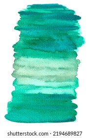 green long blot of gradient with paper texture. background Arkivillustrasjon