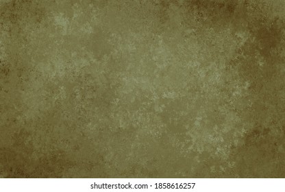 Green olive gray brown background and blur  gradient   watercolor texture  Space for artistic creation   graphic design  Grunge texture  Background paper texture for vintage design 