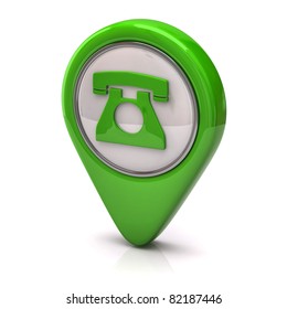 Green Phone Icon Stock Illustration 82187446