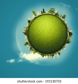 Green Planet, Abstract Environmental Backgrounds For Your Design