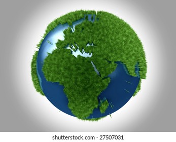 Green Planet - Africa Europe and the Middle East - Powered by Shutterstock