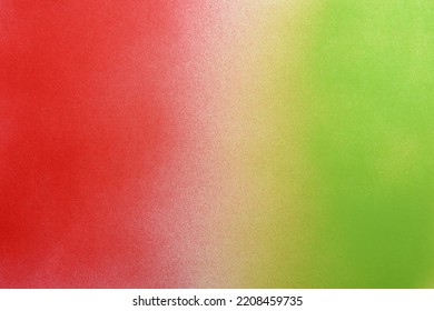 green   red color spray paint gradient white color paper