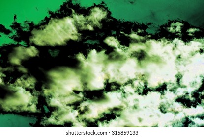 green sky