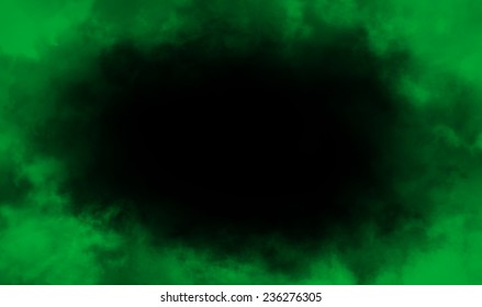 Green Smoke Background