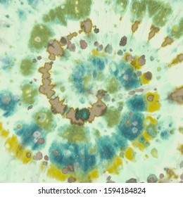 Green Spiral Abstract. Tie Dye Shirt Design. Army Grunge Background. Teal Camouflage Round. 70s Art Effect. Camo Spiral Texture. Tie Die Fabric Design. Old Paper Roll. Forest Spiral Pattern.